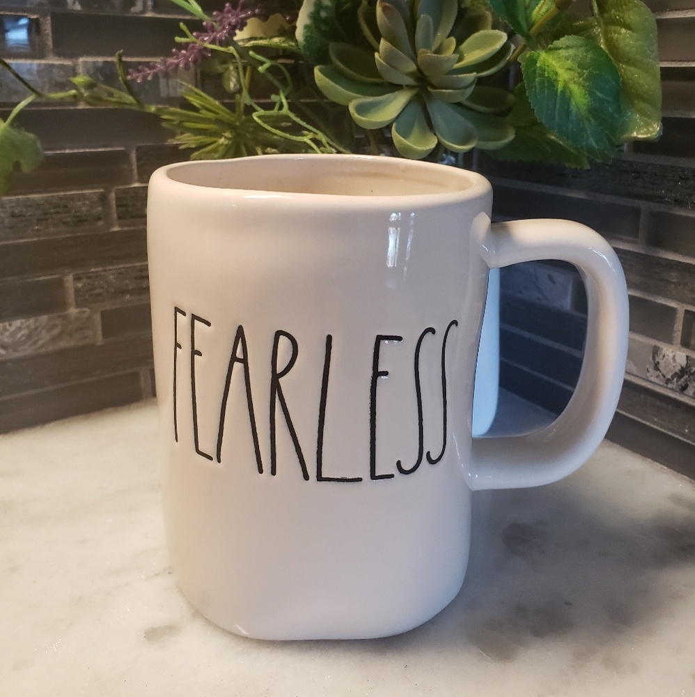 NEW RAE DUNN LL FEARLESS MUG